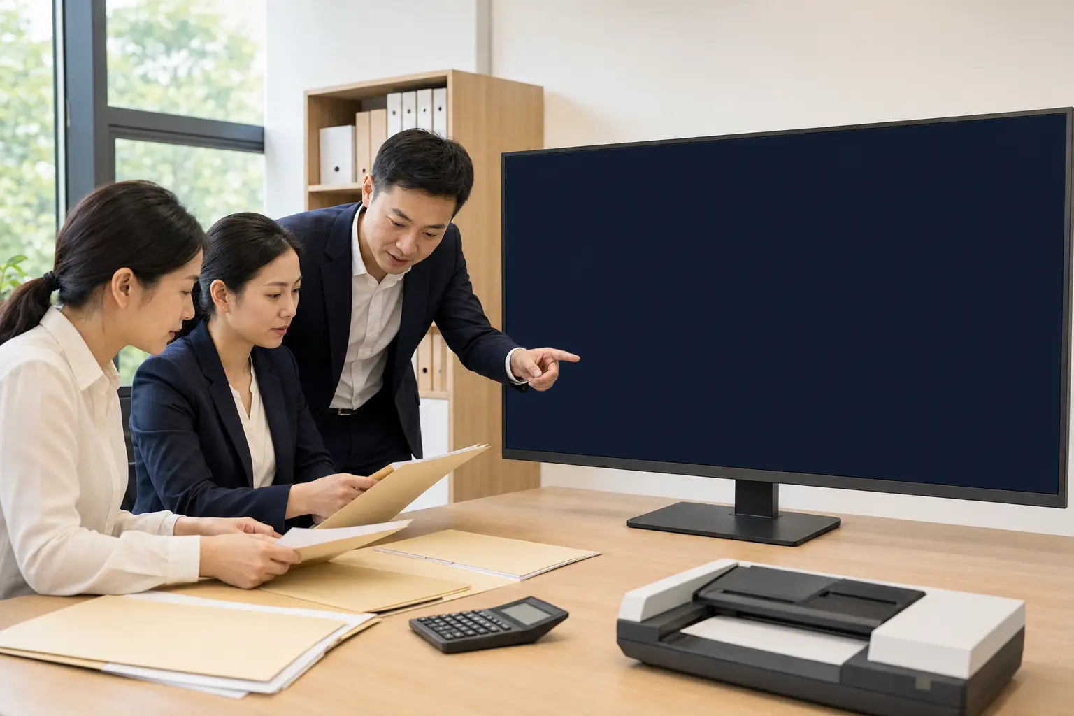财务与公益团队核对会员权益和项目进度